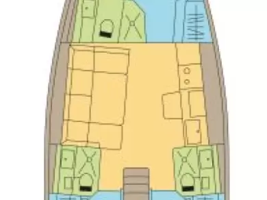 Pronájem jachty v Lefkáda -Dufour Dufour 41 na Samboatu