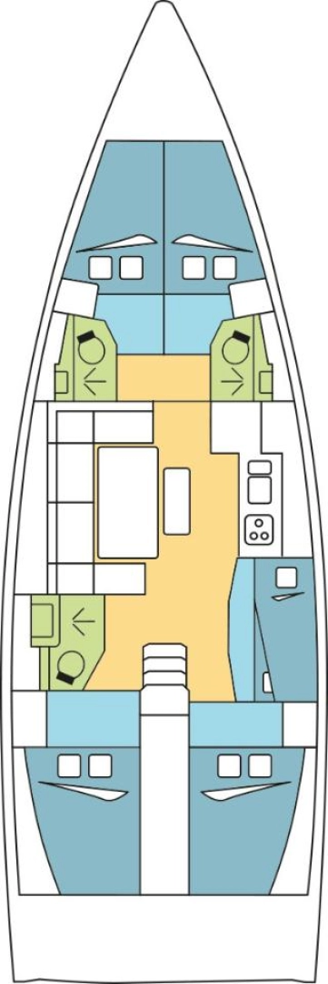 Pronájem jachty v Lidingö -Dufour Dufour 460 Grand Large na Samboatu