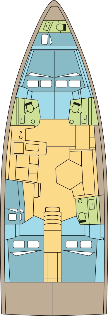 Plachetnice k pronájmu v Donji Seget za nejlepší cenu