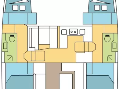 Pronajmout si Nautitech Nautitech 40 v Anse Marcel