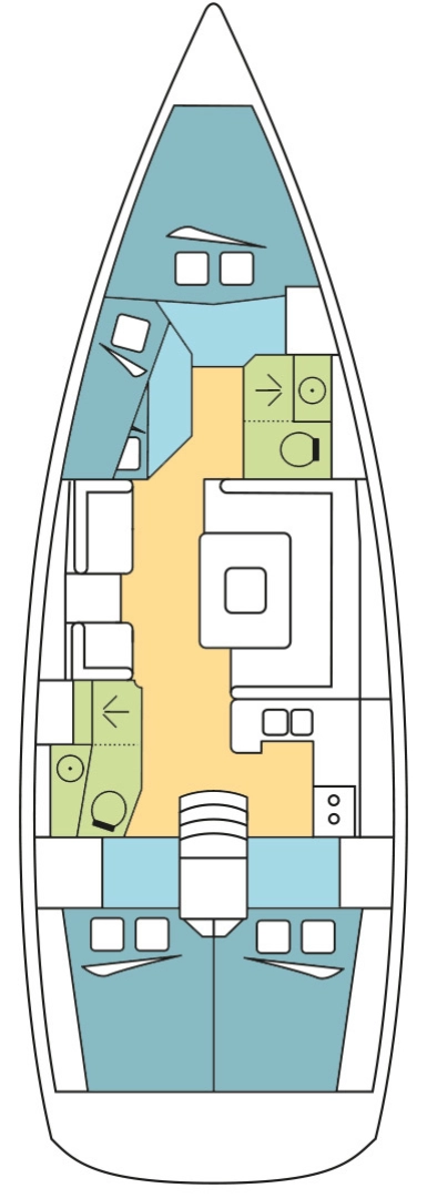 Pronájem lodi Jeanneau Sun Odyssey 449 v Jolly Harbour na Samboatu