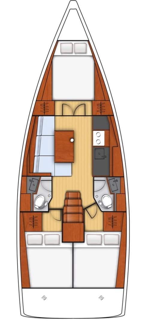 Pronájem jachty v Pula -Bénéteau Oceanis 38.1 na Samboatu