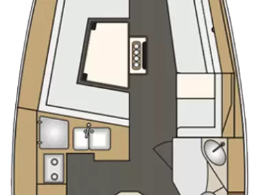 Pronájem jachty v Biograd Na Moru -Elan Impression 40 na Samboatu