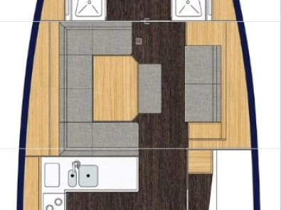 Pronájem lodi Alimos lákavé ceny Bavaria C45