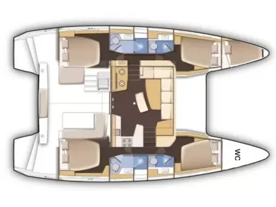Pronájem lodi Lagoon Lagoon 42 v Paros (ostrov) na Samboatu