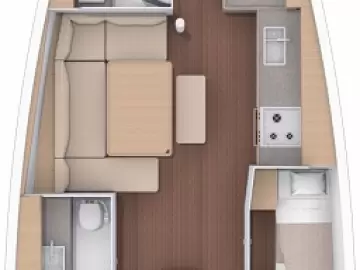 Pronájem Plachetnice v Adaköy -Dufour Dufour 430 Grand Large