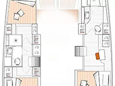 Pronájem Katamarán Excess s licencí