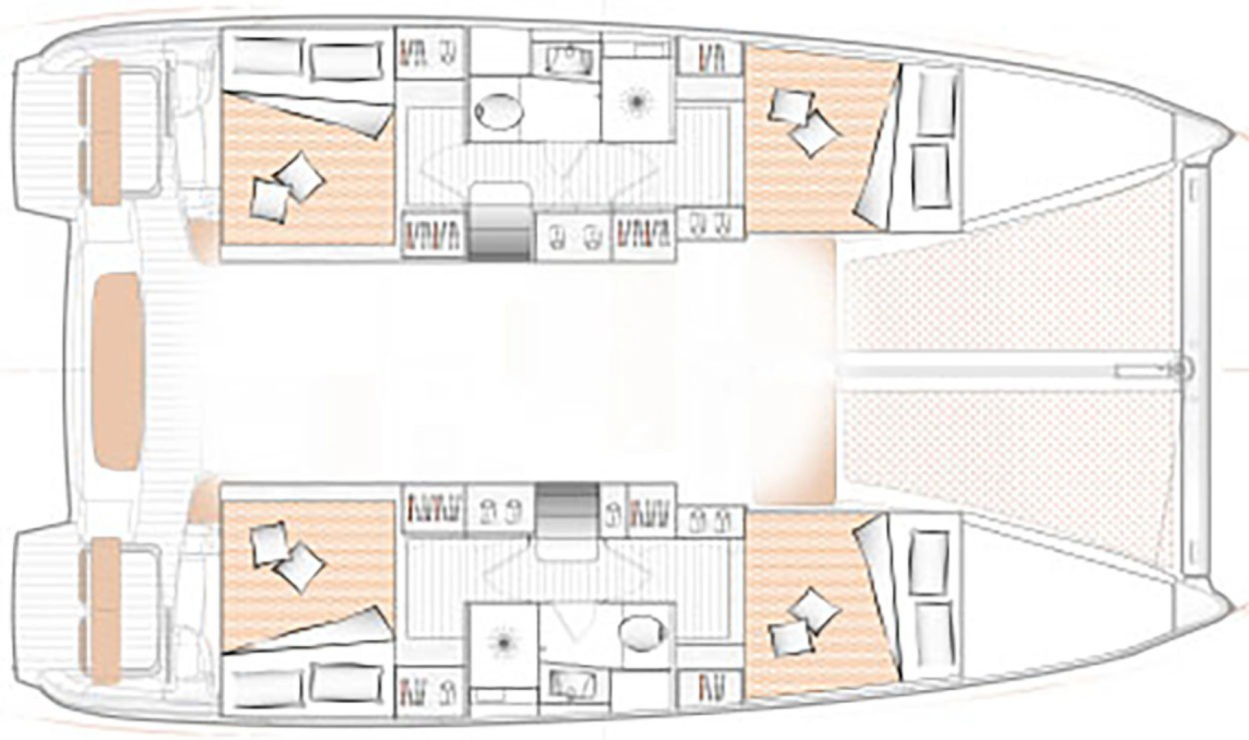 Pronájem lodi Excess Excess 11 v Rhodos na Samboatu