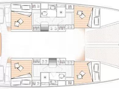 Pronájem lodi Excess Excess 11 v Rhodos na Samboatu