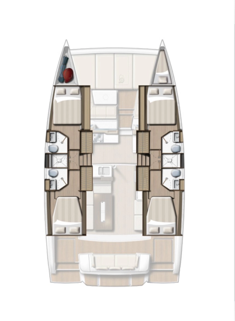 Katamarán k pronájmu v Marsh Harbour za nejlepší cenu