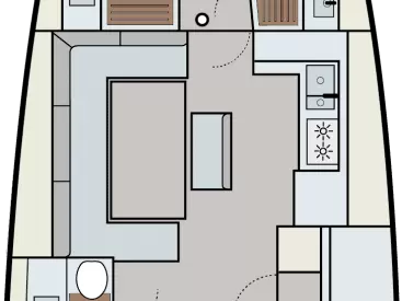 Pronájem Plachetnice v Frenchtown -Dufour Dufour 470