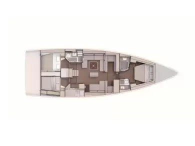 Pronájem Plachetnice Dufour s licencí