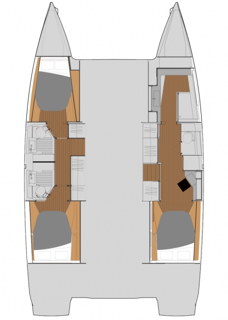 Pronájem Katamarán v Marsh Harbour -Fountaine Pajot Astrea 42