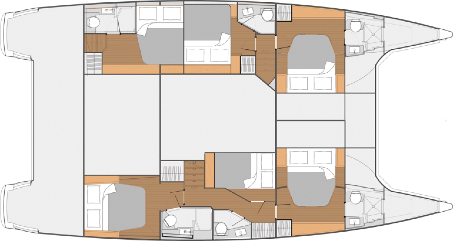 Fountaine Pajot Saba 50 jednotlivci a charterové společnosti v Belize City