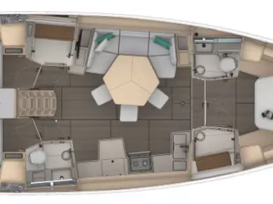 Pronajmout si Dufour Dufour 44 v Marseille