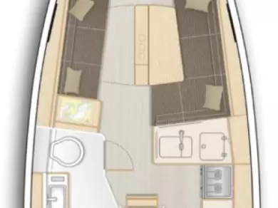 Pronajmout si Hanse Hanse 348 v Marseille