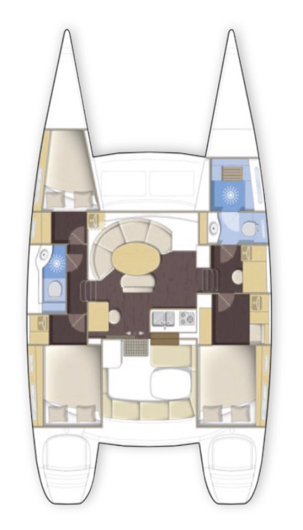Pronajmout Katamarán se skipperem či ne Lagoon v Ko Chang (Koh Chang)