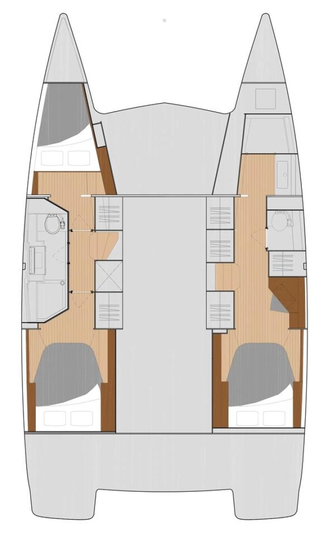 Pronájem jachty v Rogoznica -Fountaine Pajot Isla 40 na Samboatu
