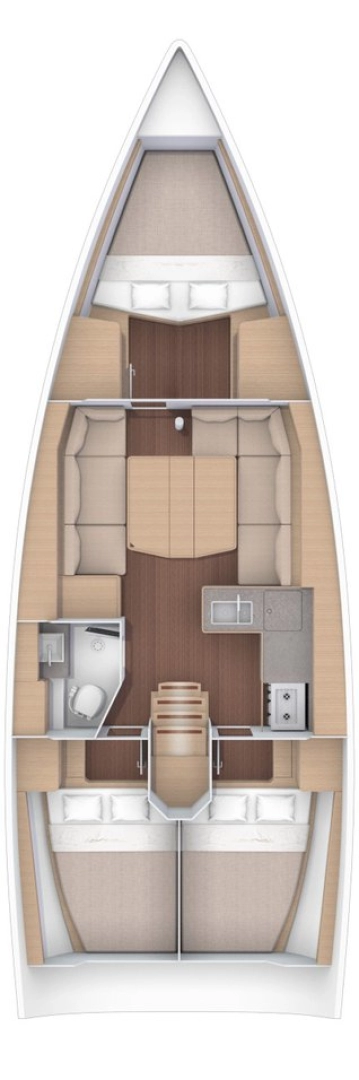 Pronajmout si Dufour Dufour 390 v La Rochelle