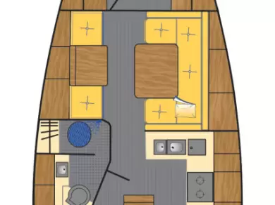 Pronájem Plachetnice Hanse s licencí