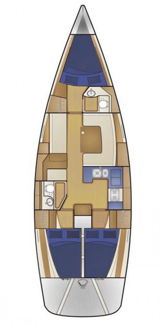 Pronájem lodi Delta Yachts Delta 41 v Paraty na Samboatu