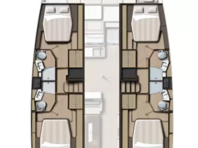 Pronájem lodi Bali Bali 4.4 v Mai Khao na Samboatu