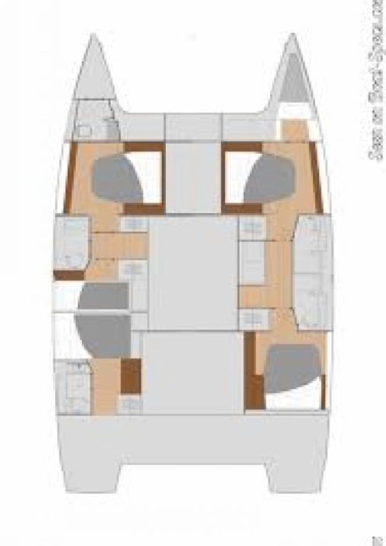 Pronájem Katamarán Fountaine Pajot s licencí