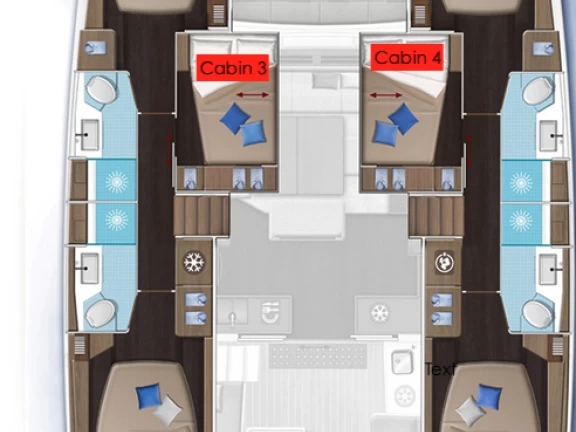 Pronájem jachty v Mai Khao -Lagoon Lagoon 51 na Samboatu