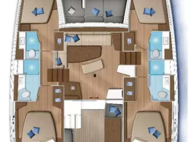 Pronájem lodi Lagoon Lagoon 42 v Preveza na Samboatu