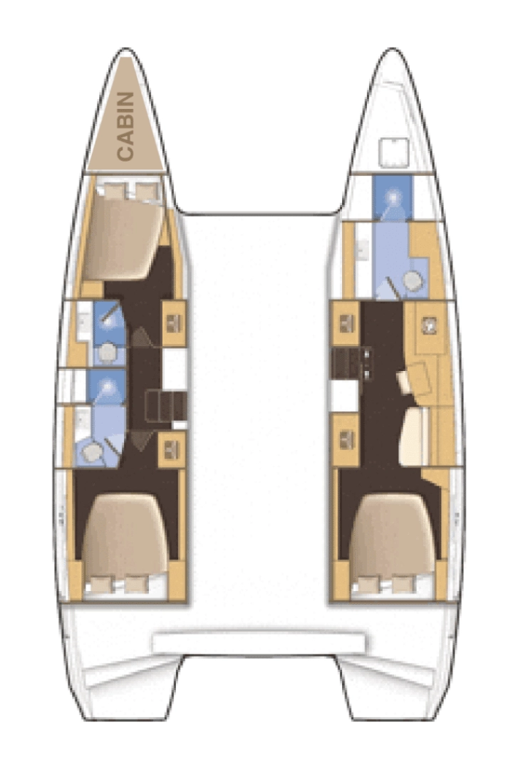 Pronájem Katamarán v Road Town -Lagoon Lagoon 42
