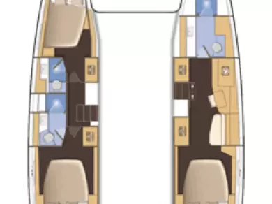 Pronájem Katamarán v Road Town -Lagoon Lagoon 42