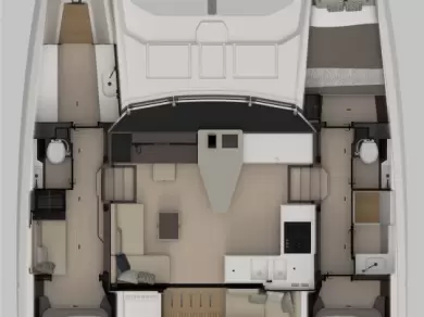 Pronájem Katamarán Nautitech s licencí