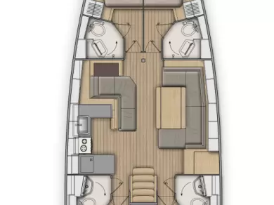 Pronájem Plachetnice v Road Town -Bénéteau Oceanis 51.1