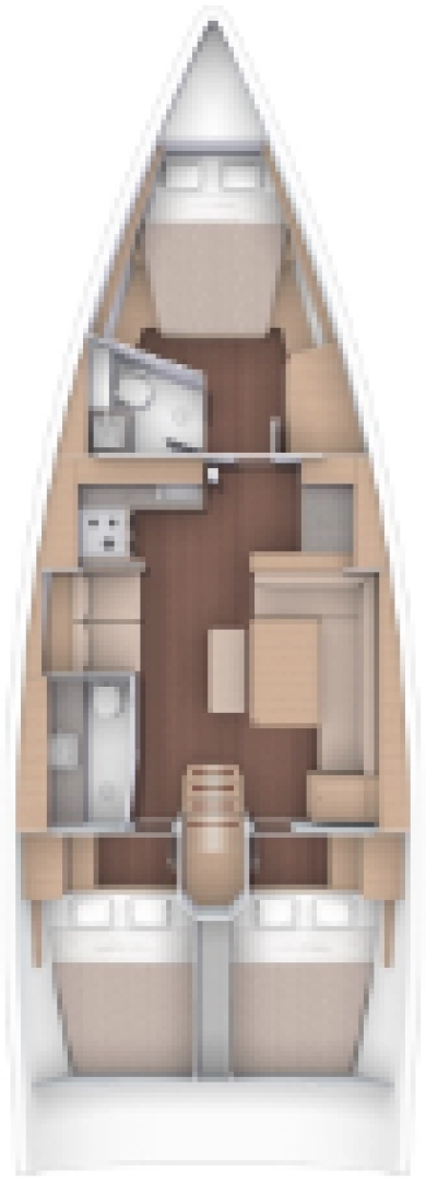 Pronajmout si Dufour Dufour 430 v Golfe-Juan