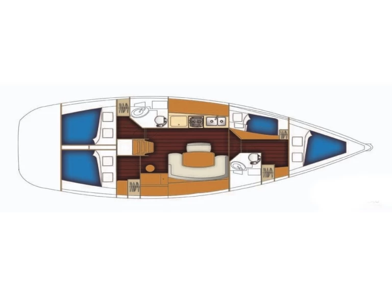 Pronajmout Plachetnice se skipperem či ne Bénéteau v Salamína