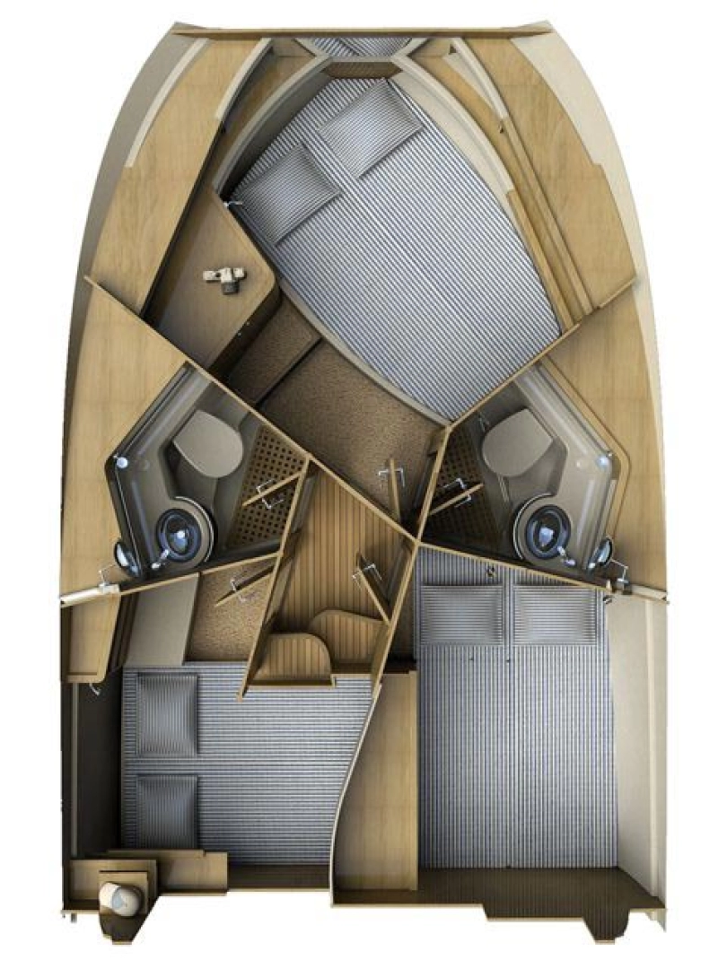 Pronajmout Motorová loď se skipperem či ne Sas Vektor v Jezera