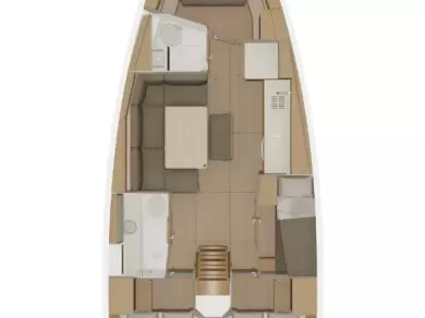 Pronajmout si Dufour Dufour 430 Grand Large v Trogir