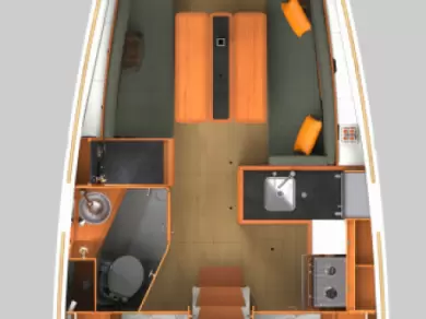 Pronájem lodi Rogač lákavé ceny Sun Odyssey 349