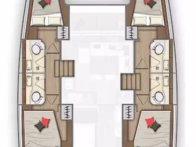 Pronájem lodi Lagoon Lagoon 40 v Göcek  na Samboatu