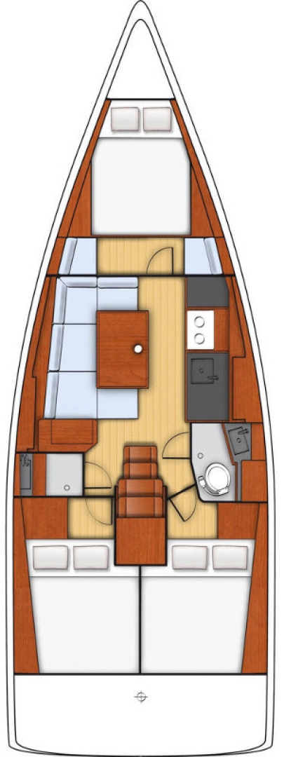 Pronájem lodi Bénéteau Oceanis 38 v Marina (City) na Samboatu