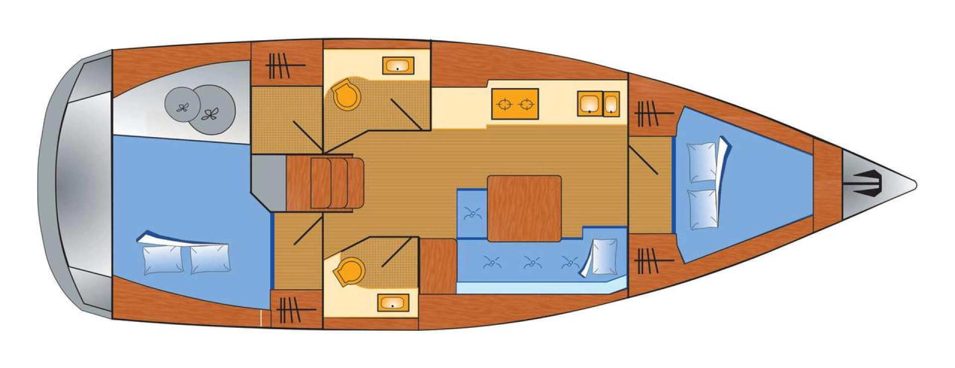 Pronájem lodi Dufour Dufour 382 Grand Large v Barth na Samboatu
