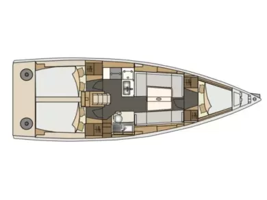 Elan E4 jednotlivci a charterové společnosti v Biograd Na Moru