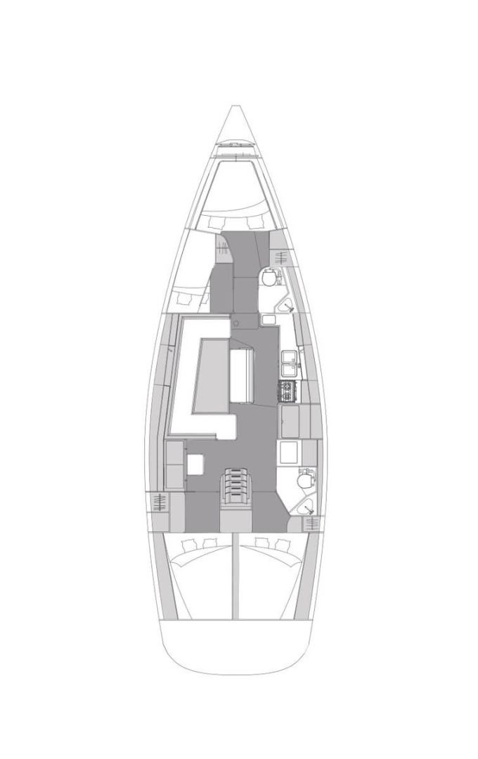 Pronájem Plachetnice Elan s licencí