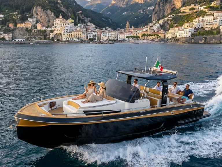 Pronajmout si Allure 38 v Positano