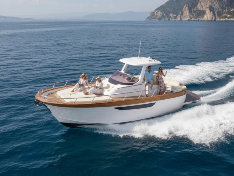 Pronájem Motorová loď Gozzo s licencí