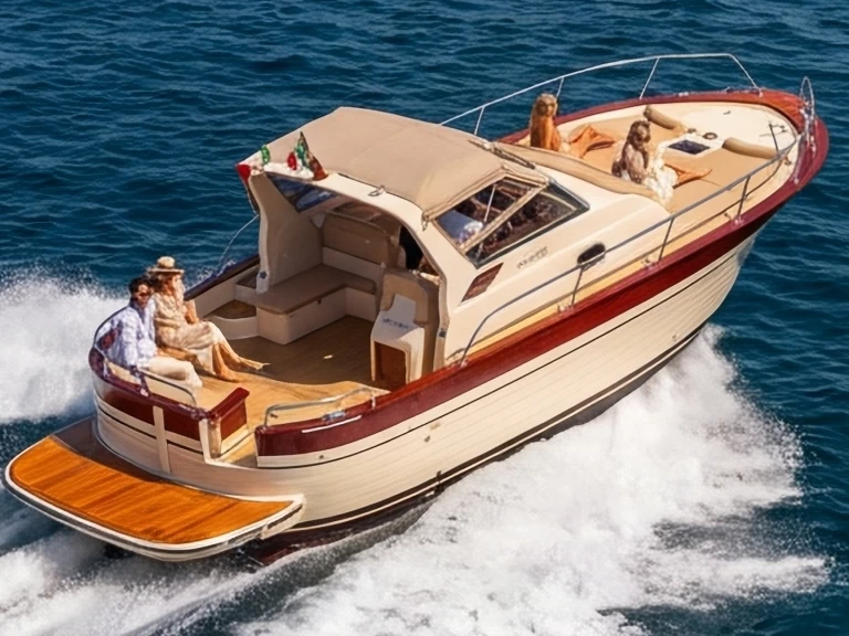 Pronájem Motorová loď Gozzo s licencí