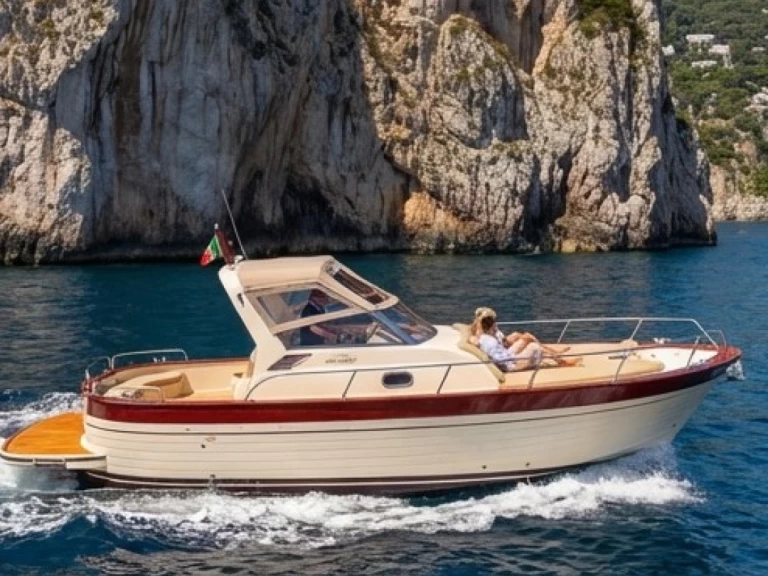 Pronajmout si Gozzo Jeranto 8 Open v Positano