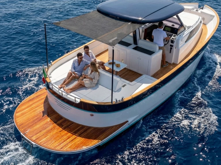 Pronájem jachty v Positano -Apreamare Gozzo 35 na Samboatu