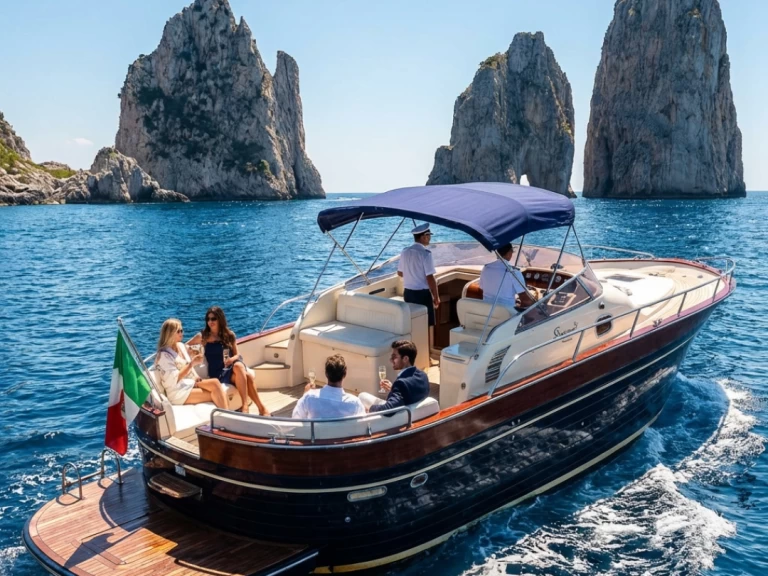 Pronájem Motorová loď Apreamare s licencí