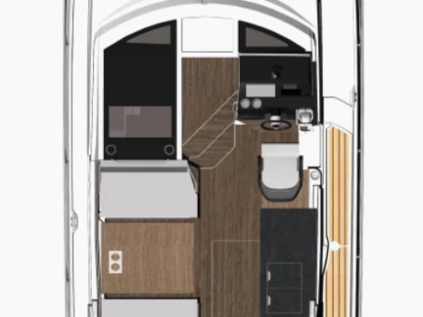 Pronájem Motorová loď Jeanneau s licencí